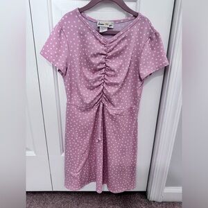 Girls polka dot dress size 10